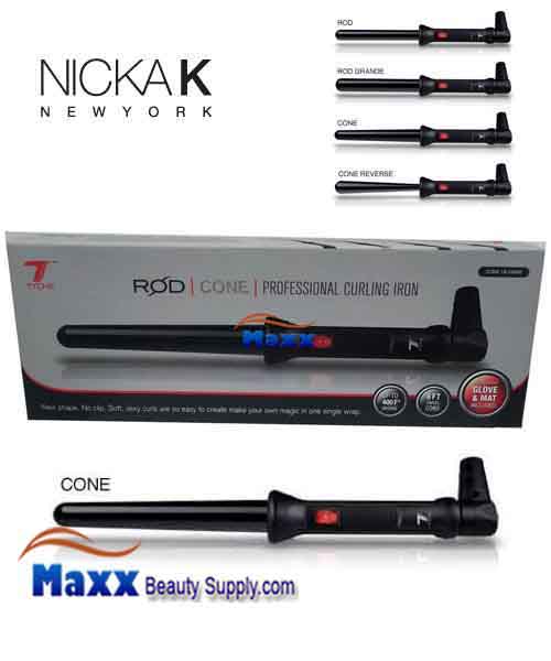 Nicka K Tyche ROD Professional Curling Iron - CONE 18-25mm